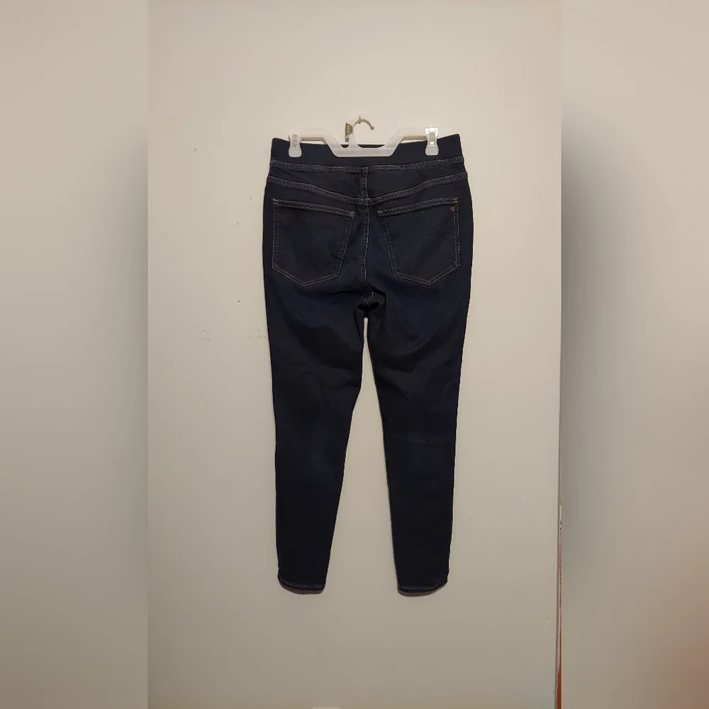 Madewell Jeans Size 30 Pull-On Skinny Wisteria Wash Dark Wash Women's Cotton
